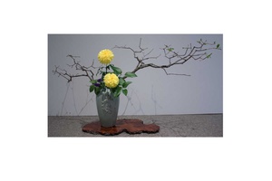 Masterclass composición floral Japonesa (Ikebana). Taller 2